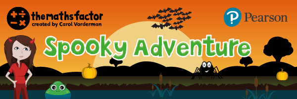 Halloween themed The Maths Factor image