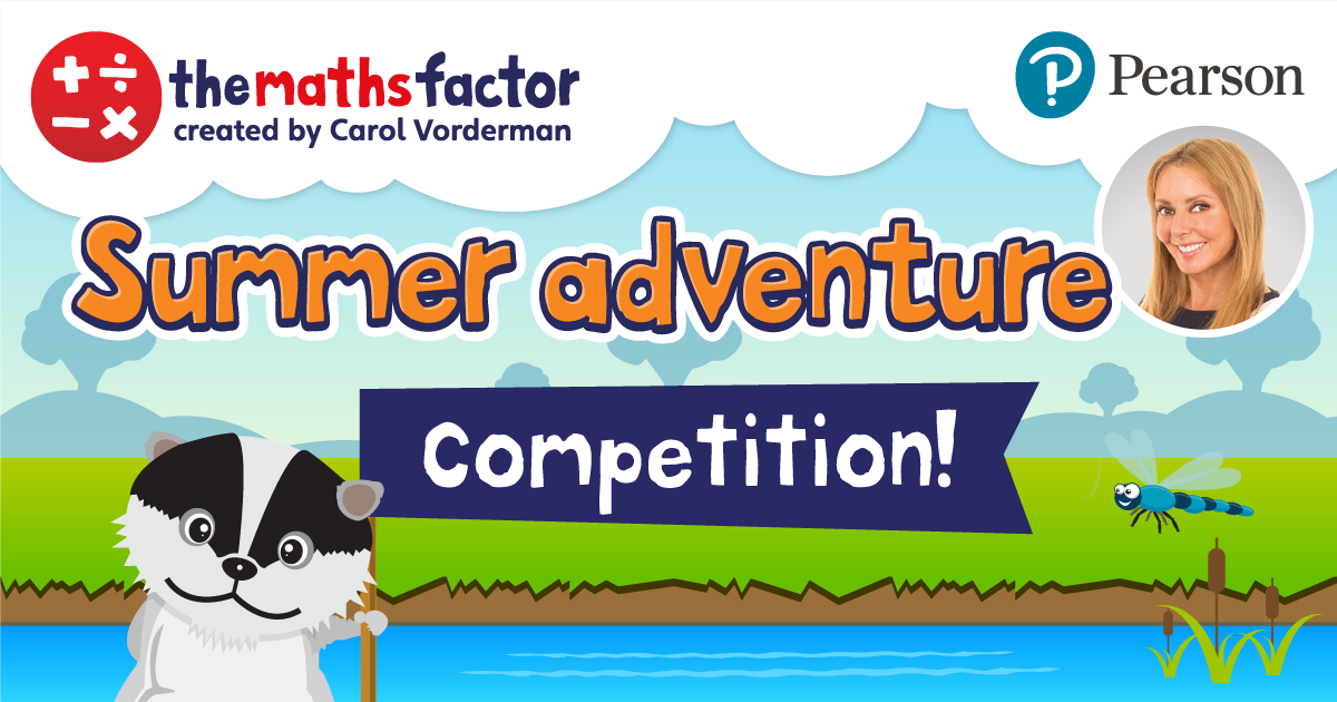 The Maths Factor Summer Adventure logo